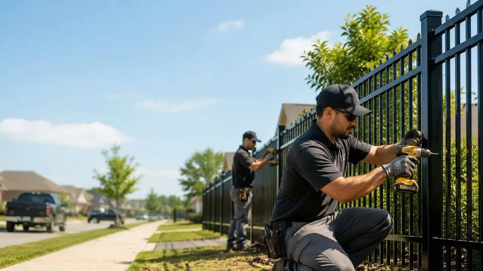 Metal Fence Installation in Nashua, IA